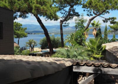 Le lodge, vue golfe de Porto Vecchio