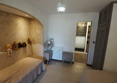 Villa Jasmin - chambre - lits simples