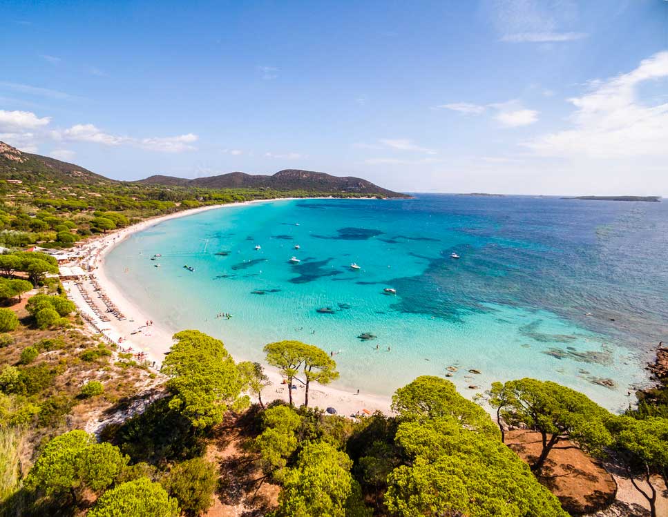 Plage Palombaggia : Une harmonie de couleurs et de nature