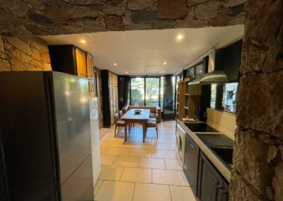 villa jasmin - cuisine, salon